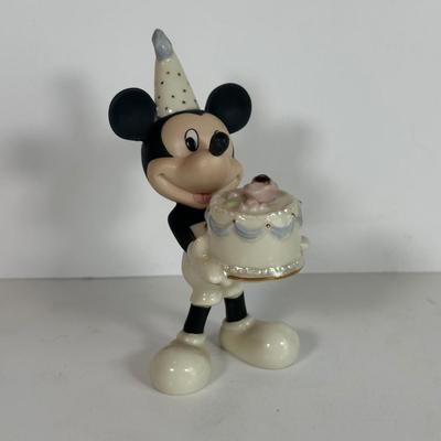 LOT 81A: Lenox x Disney Christmas With Mickey Figurines & Ornament