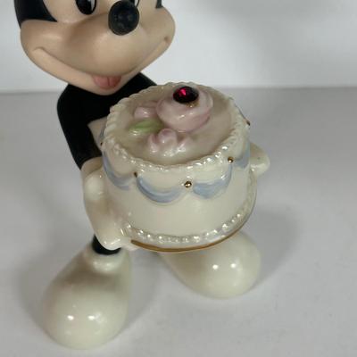 LOT 81A: Lenox x Disney Christmas With Mickey Figurines & Ornament