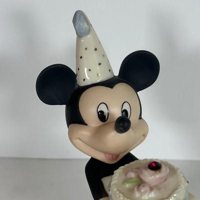 LOT 81A: Lenox x Disney Christmas With Mickey Figurines & Ornament