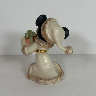 LOT 81A: Lenox x Disney Christmas With Mickey Figurines & Ornament