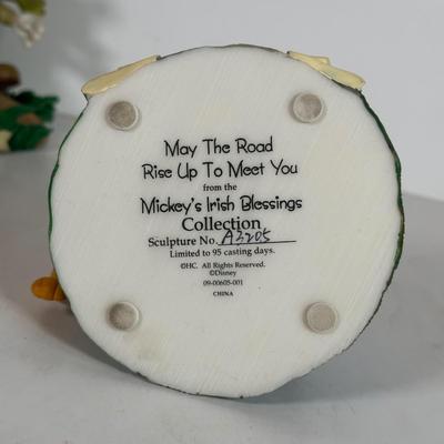 LOT 82A: Mickeys Irish Blessings Collection - May The Wind Be Always At Your Back & May The Road Rise Up To Meet You