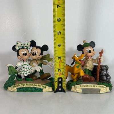 LOT 82A: Mickeys Irish Blessings Collection - May The Wind Be Always At Your Back & May The Road Rise Up To Meet You