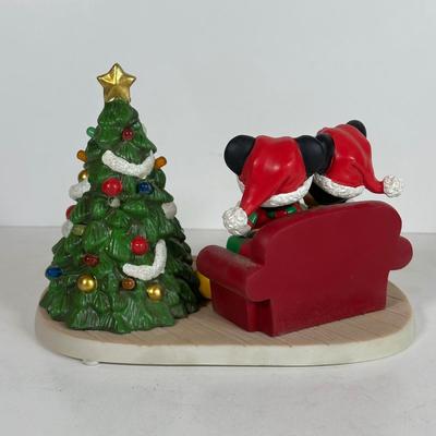 LOT 84A: Mickey & Minnie Christmas Decor - You’re All I Want For Christmas, Shelf Sitters & More