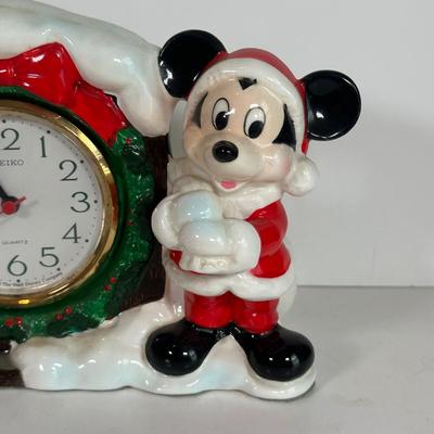 LOT 84A: Mickey & Minnie Christmas Decor - You’re All I Want For Christmas, Shelf Sitters & More