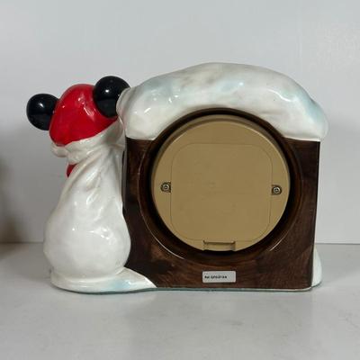 LOT 84A: Mickey & Minnie Christmas Decor - You’re All I Want For Christmas, Shelf Sitters & More