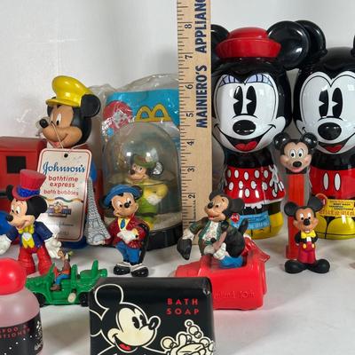 LOT 85A: Vintage Disney Collection - Toys, Bath Soap & More