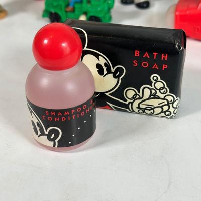 LOT 85A: Vintage Disney Collection - Toys, Bath Soap & More