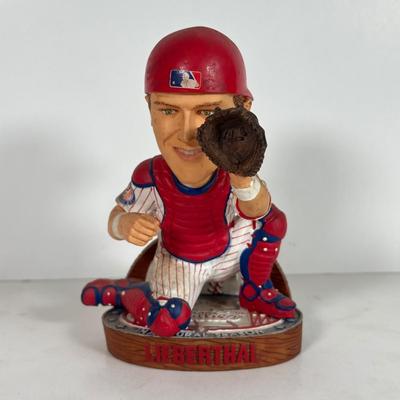 LOT 86A: Mike Liberthal Collection - Signed Ball/Picture, Bobble Heads & More