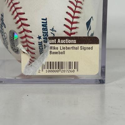 LOT 86A: Mike Liberthal Collection - Signed Ball/Picture, Bobble Heads & More