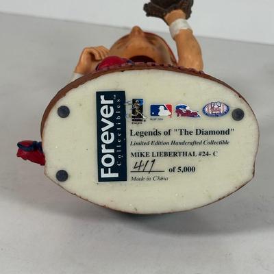 LOT 86A: Mike Liberthal Collection - Signed Ball/Picture, Bobble Heads & More