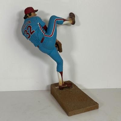 LOT 88A: Steve Carlton Collection - Signed Ball / Picture, Bobble Head & More