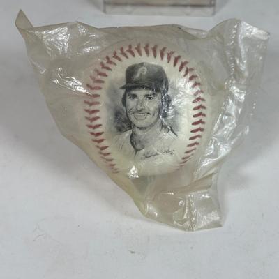 LOT 88A: Steve Carlton Collection - Signed Ball / Picture, Bobble Head & More