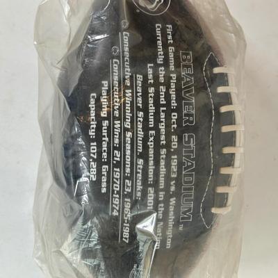 LOT 89A: Penn State Collection - Signed Joe Paterno Photo Plaque, University Barbie, Joe Paterno Bobble Head & More