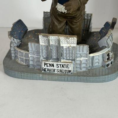 LOT 89A: Penn State Collection - Signed Joe Paterno Photo Plaque, University Barbie, Joe Paterno Bobble Head & More