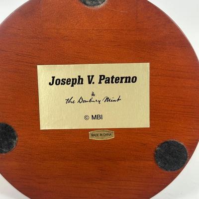 LOT 89A: Penn State Collection - Signed Joe Paterno Photo Plaque, University Barbie, Joe Paterno Bobble Head & More