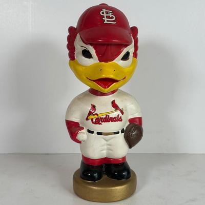 LOT 90A: St. Louis Cardinals / Mark McGwire Collection - Bobble Heads, Thermometer & More