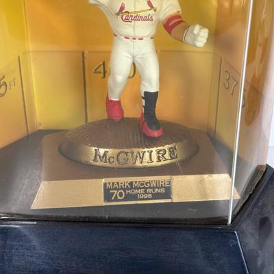 LOT 90A: St. Louis Cardinals / Mark McGwire Collection - Bobble Heads, Thermometer & More