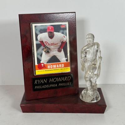 LOT 91A: Philadelphia Phillies Collectibles - Ornaments, Figures, Bobble Heads & More