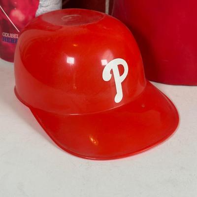 LOT 91A: Philadelphia Phillies Collectibles - Ornaments, Figures, Bobble Heads & More