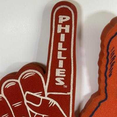 LOT 91A: Philadelphia Phillies Collectibles - Ornaments, Figures, Bobble Heads & More