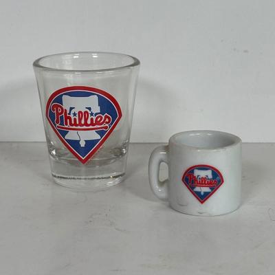 LOT 91A: Philadelphia Phillies Collectibles - Ornaments, Figures, Bobble Heads & More