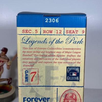 LOT 92A: Mike Schmidt Collection - Signed Ball, Legends Of The Park Bobble Head & More