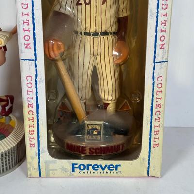 LOT 92A: Mike Schmidt Collection - Signed Ball, Legends Of The Park Bobble Head & More