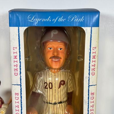LOT 92A: Mike Schmidt Collection - Signed Ball, Legends Of The Park Bobble Head & More