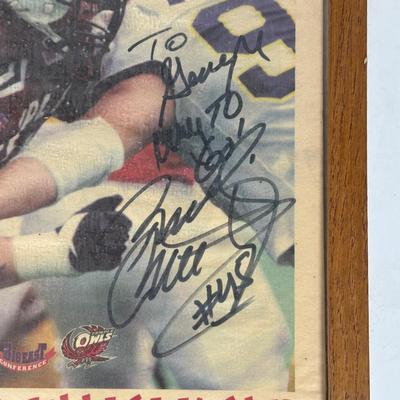 LOT 94A: Temple Owls Football Collection - Signed Photos & More
