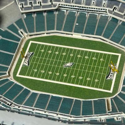 LOT 95A: The Danbury Mint Veterans Stadium & Lincoln Financial Field Home Of The Philadelphia Eagles