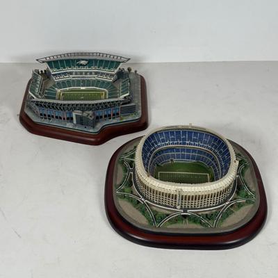 LOT 95A: The Danbury Mint Veterans Stadium & Lincoln Financial Field Home Of The Philadelphia Eagles