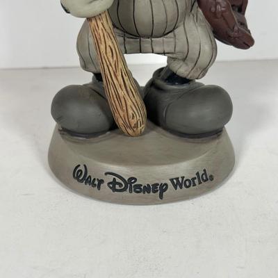 LOT 96A: Disney Mickey Mouse Baseball Bobble Heads - The Danbury Mint & More