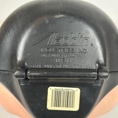 LOT 98A: Vintage Mickey & Minnie Big Sippers & Mickey Head Lunchbox w/ Original Thermos