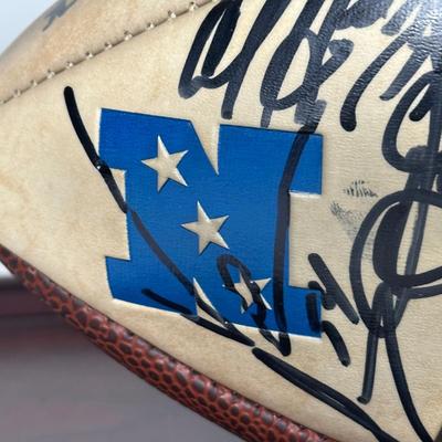 LOT 99A: Philadelphia Eagles Signed Commemorative Ball - Donovan McNabb, David Akers, Koy Detmer, Sean Landeta and More