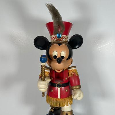LOT 100A: Three Kurt Adler - Disney Mickey Mouse Nutcrackers
