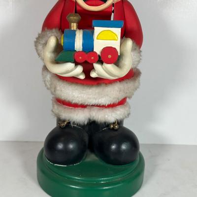 LOT 100A: Three Kurt Adler - Disney Mickey Mouse Nutcrackers