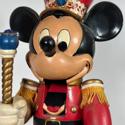 LOT 100A: Three Kurt Adler - Disney Mickey Mouse Nutcrackers