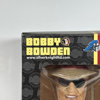 LOT 102A: Bobby Bowden Bobblehead and Signed Hat
