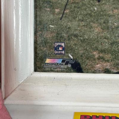 LOT 103A: Greg Luzinkski Signed Hat, Ticket, Picture & More