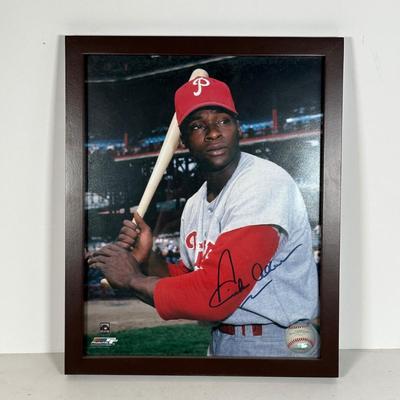 LOT 104A: Dick Allen Bobblehead & Signed Ball and Picture