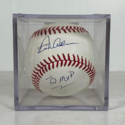LOT 104A: Dick Allen Bobblehead & Signed Ball and Picture