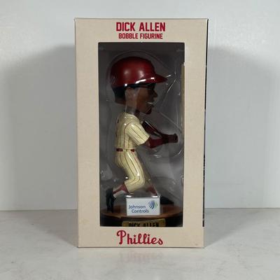 LOT 104A: Dick Allen Bobblehead & Signed Ball and Picture