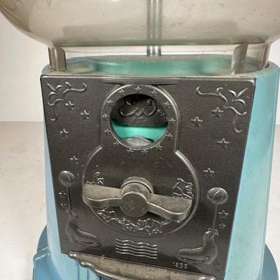 LOT 105A: Vintage 60th Anniversary Disney Mickey Mouse Gumball Machine