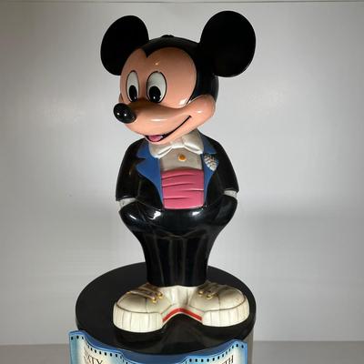 LOT 105A: Vintage 60th Anniversary Disney Mickey Mouse Gumball Machine