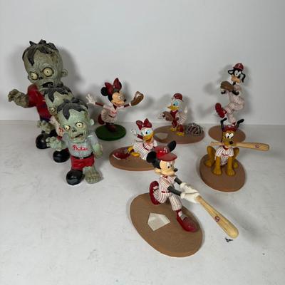 LOT 109A: Mickey & Friends All Star Phillies Collection & More