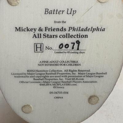 LOT 109A: Mickey & Friends All Star Phillies Collection & More