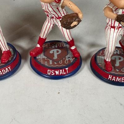 LOT 110A: Philadelphia Phillies Pitchers Bobbleheads NIB & More
