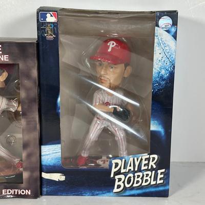 LOT 110A: Philadelphia Phillies Pitchers Bobbleheads NIB & More