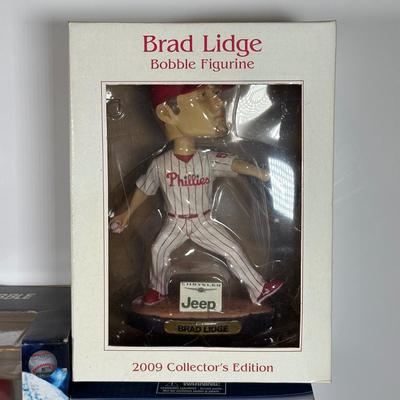 LOT 110A: Philadelphia Phillies Pitchers Bobbleheads NIB & More