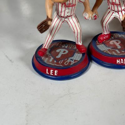 LOT 110A: Philadelphia Phillies Pitchers Bobbleheads NIB & More